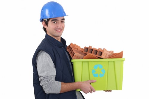 Various sizes of enclosed skips available