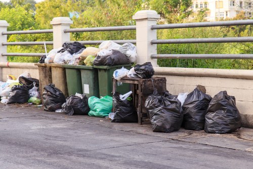 Efficient house clearance process with organized sorting