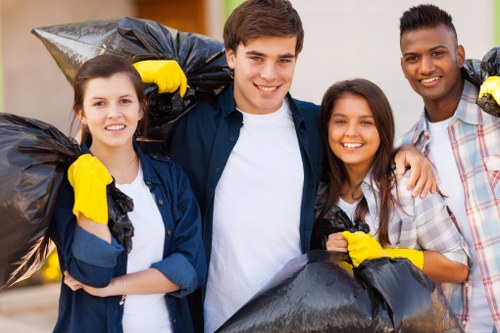 Satisfied customers after a successful house clearance in Kingston