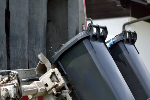 Professionals conducting site clearance in Kingston
