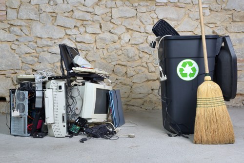 Kingston rubbish removal team at work