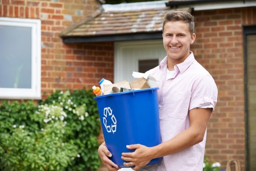 Recycling facilities processing hazardous materials